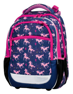 Školní batoh Pink Unicorn-1